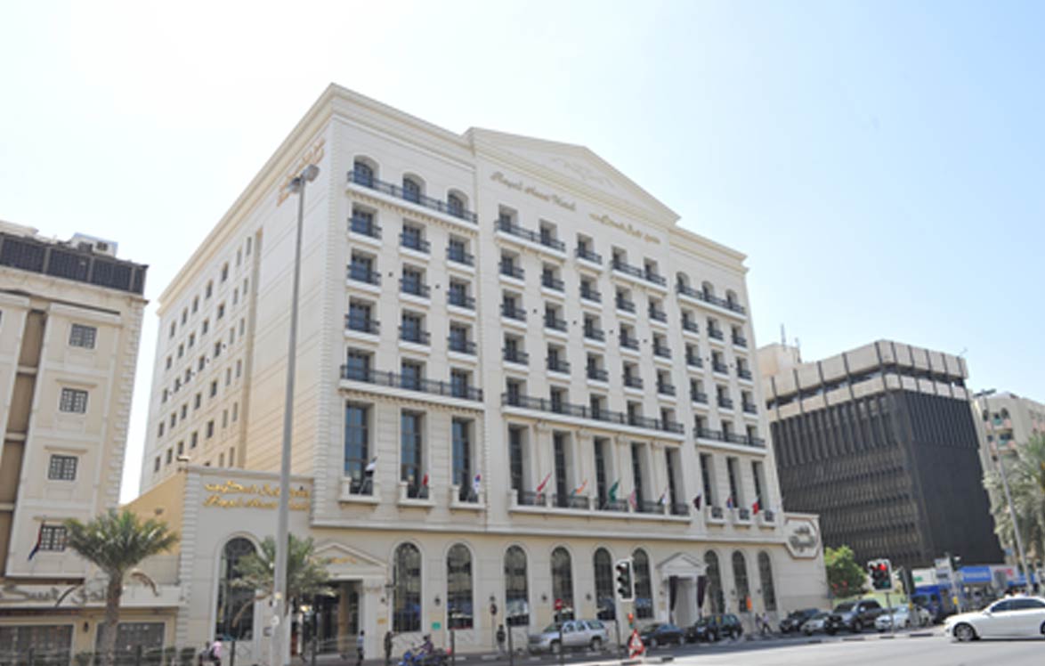 Royal Ascot Hotel Building at Bur Dubai